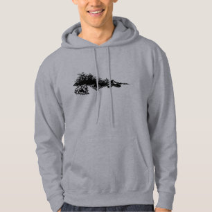 Jet-Ski auf Welle Hoodie