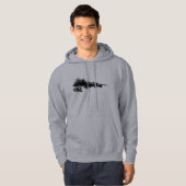 Jet-Ski auf Welle Hoodie (Vorne ganz)