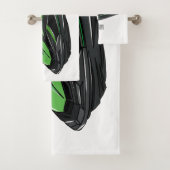 Jet ski Cartoon Illustration Badhandtuch Set (Insitu)