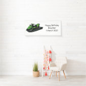 Jet ski Cartoon Illustration Banner (Insitu)
