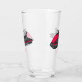 Jet ski Cartoon Illustration Glas (Links)