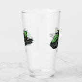 Jet ski Cartoon Illustration Glas (Links)