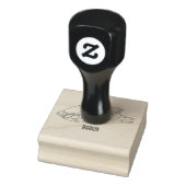Jet ski Cartoon Illustration Gummistempel (Stempel)