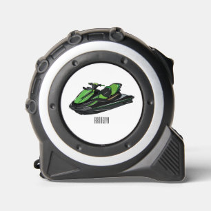 Jet ski Cartoon Illustration Maßband