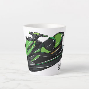 Jet ski Cartoon Illustration Milchtasse