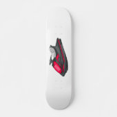 Jet ski Cartoon Illustration Skateboard (Vorne)