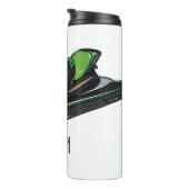 Jet ski Cartoon Illustration Thermosbecher (Nach rechts gedreht)
