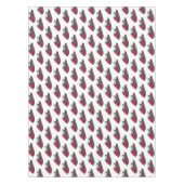 Jet ski Cartoon Illustration Tischdecke (Vorderseite)