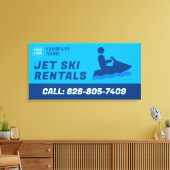 Jet Ski Custom Stretched Canvas Print Leinwanddruck (Insitu (Wohnzimmer))