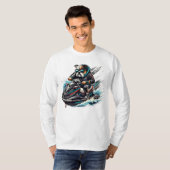 Jet ski design4 T-Shirt (Vorne ganz)