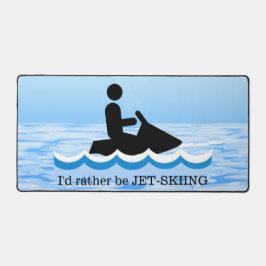Jet Ski Design Desk Mat Schreibtischunterlage