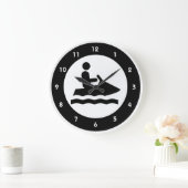 Jet Ski Design Wall Clock Große Wanduhr (Zuhause)