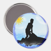 Jet Ski Dreams Magnet (Vorderseite/Rückseite)