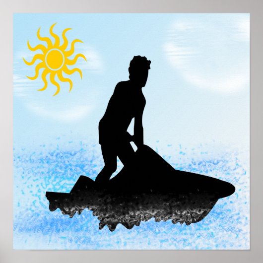 Jet Ski Dreams Poster (Vorne)