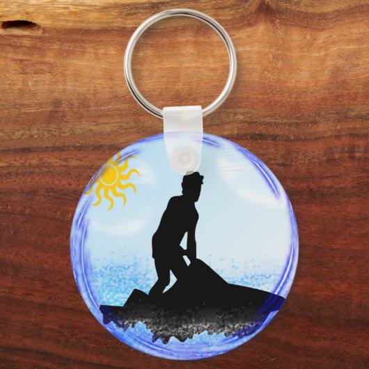 Jet Ski Dreams Schlüsselanhänger (Vorderseite)