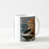 Jet Ski Eichhörnchen Kaffeetasse (VorderseiteRechts)