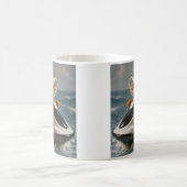 Jet Ski Eichhörnchen Kaffeetasse (Mittel)