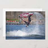 Jet Ski - Einladung (Vorne/Hinten)