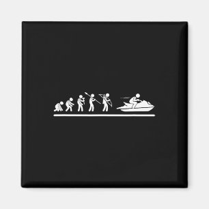 Jet Ski Evolution Männer Frauen Ski Funny Jet Ski Magnet