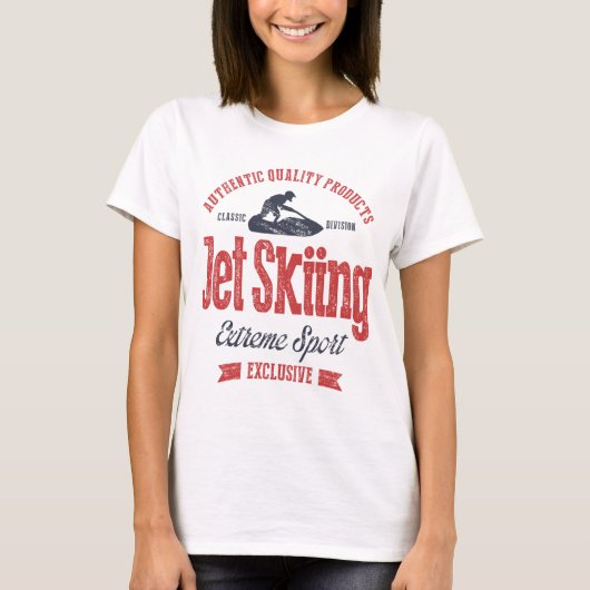 Jet Ski Extreme Sport T - Shirt (Vorderseite)