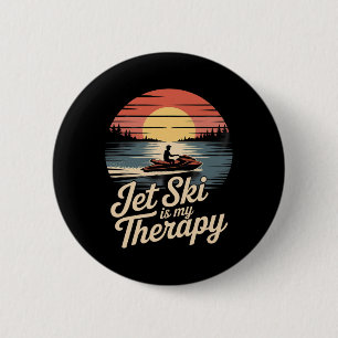 Jet-Ski-Fahren ist meine Sommertherapie Button