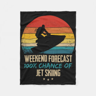 Jet Ski - Funny Jetski Fleecedecke