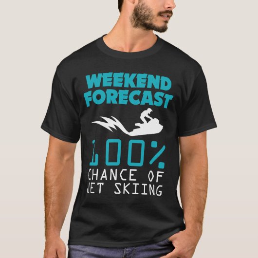 Jet-Ski-Geschenk - Ferien-Reise-Strand-Wochenende T-Shirt (Vorderseite)