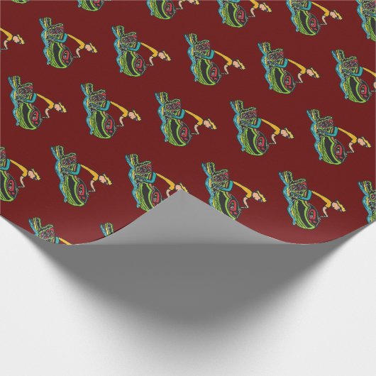 Jet Ski Geschenkpapier (Ecke)