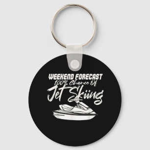 Jet Ski Gift Jet Skifahrer Wassersport T Schlüsselanhänger