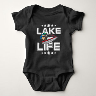 Jet-Ski-Gift See-Leben-Strand-Feiertag lustiges Baby Strampler