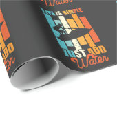 Jet Ski Hobby Wassersport Strandurlaub Geschenkpapier (Rolleneckpunkt)