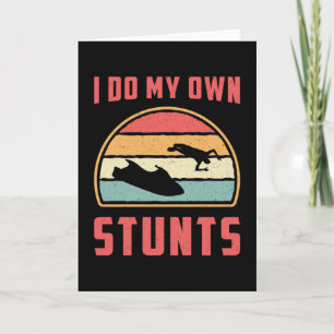 Jet Ski Ich Mache Meine Eigenen Stunts Jet Ski Was Karte