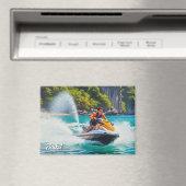 Jet Ski in Phuket Patong Beach Thailand Travel Magnet (In Situ (Geschirrspüler))