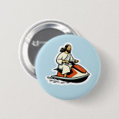 Jet-Ski Jesus Button (Vorne & Hinten)