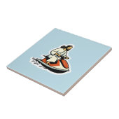 Jet-Ski Jesus Fliese (Seite)