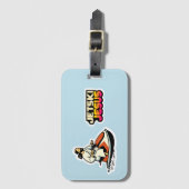 Jet-Ski Jesus Gepäckanhänger (Vorderseite Vertikal)