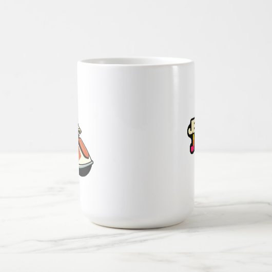 Jet-Ski Jesus Kaffeetasse (Mittel)