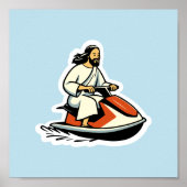 Jet-Ski Jesus Poster (Vorne)