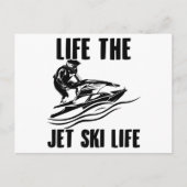 Jet Ski | Jet Ski Driving Summer Jet Boat Geschenk Postkarte (Vorderseite)