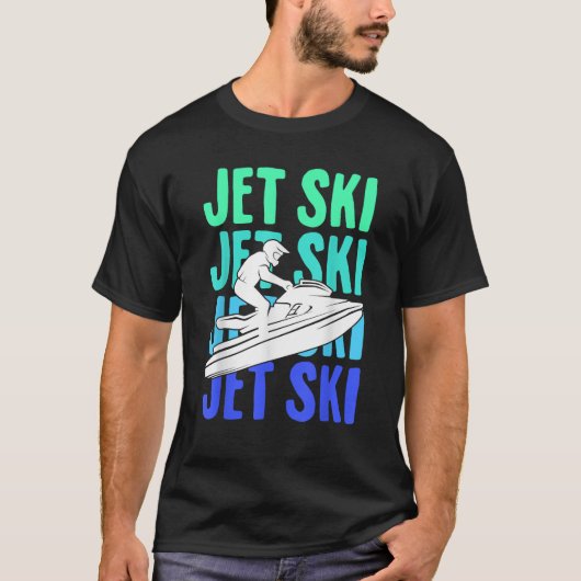 Jet Ski Jetski Boys Kids Mens T Shirt (Vorderseite)