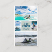 Jet Ski Jetski Scubadierung Visitenkarte (Vorderseite)