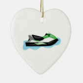 Jet-Ski Keramik Ornament (Rechts)
