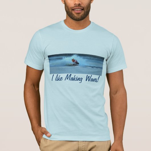 Jet Ski Outdoor Watersports Funny Shirt (Vorderseite)