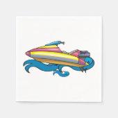Jet Ski Paper Napkins Serviette (Vorderseite)