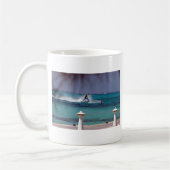 Jet-Ski-Paradies Kaffeetasse (Links)