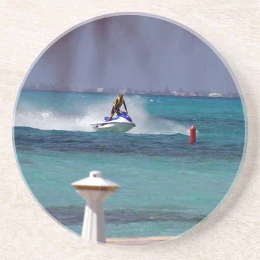Jet-Ski-Paradies Untersetzer (Vorne)