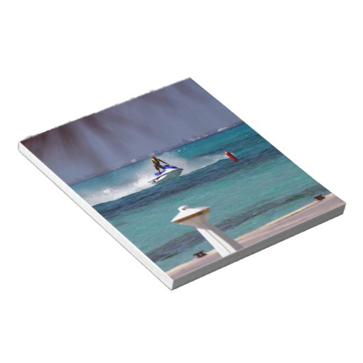 Jet Ski Paradise Notizblock (angewinkelt)
