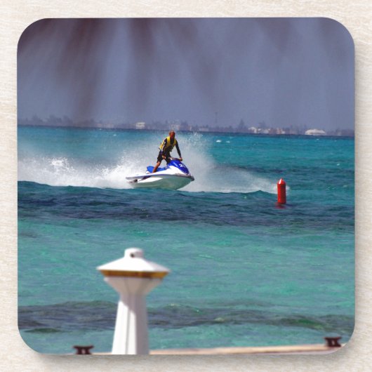 Jet Ski Paradise Untersetzer (Vorderseite)