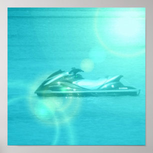 Jet-Ski-Plakat Poster