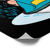 Jet Ski Poster (Ecke)